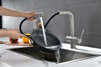 Товар: Смеситель для кухни Paulmark Serpentine Серый арт-Se213222-GR - фото 13 Смеситель для кухни Paulmark Serpentine Серый арт-Se213222-GR — фото 13, Смесители для кухни