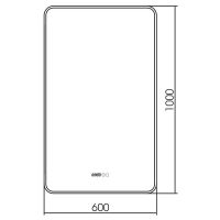 Зеркало Silver Mirrors Incanto 60 с подсветкой с подогревом с сенсорным выключателем и диммером арт-LED-00002537 — фото 6, Зеркала в ванную комнату