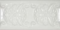 Керамический бордюр Cevica Plus Classic 10 White Zinc 7x15 см арт-CV62764 — фото 1, Керамическая плитка