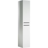 Шкаф пенал SanVit Сити 30 в цвете Ral подвесной Белый глянец арт-psity — фото 1, Пеналы для ванной комнаты