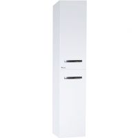 Шкаф пенал Bellezza Рокко 35 подвесной Белый арт-4623704180012 — фото 1, Пеналы для ванной комнаты