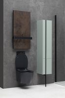 Товар: Унитаз Allen Brau Fantasy подвесной Черный матовый без сиденья арт-4.11004.31 - фото 15 Унитаз Allen Brau Fantasy подвесной Черный матовый без сиденья арт-4.11004.31 — фото 15, Подвесные унитазы