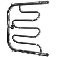 Водяной полотенцесушитель Тругор ПМ 2 П 50x50 с полкой Хром арт-ПМ2/5050П — фото 1, Водяные полотенцесушители