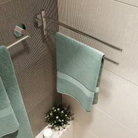 Полотенцедержатель Iddis Sena двойной Хром арт-SENSS20i49 — фото 2, Полотенцедержатели