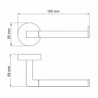 Товар: Держатель туалетной бумаги WasserKRAFT Asphe Розовое золото арт-K-77796 - фото 3 Держатель туалетной бумаги WasserKRAFT Asphe Розовое золото арт-K-77796 — фото 3, Держатели туалетной бумаги