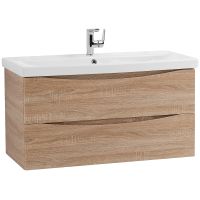 Тумба под раковину BelBagno Marino-Cer 100 подвесная Rovere Bianco арт-MARINO-CER-1000-2C-SO-WO-P — фото 1, Тумбы под раковину