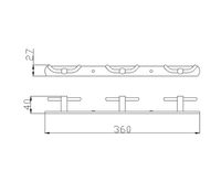 Товар: Вешалка для полотенец Rav Slezak Colorado Хром арт-COA0105 - фото 2 Вешалка для полотенец Rav Slezak Colorado Хром арт-COA0105 — фото 2, Крючки для полотенец