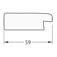 Зеркало Evoform Definite 144х54 в багетной раме - Травленое серебро 59 мм арт-BY 0718 — фото 5, Зеркала в ванную комнату