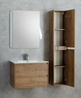 Товар: Шкаф пенал BelBagno Kraft 33 R подвесной Rovere Tabacco арт-KRAFT-1600-2A-SC-RT-R - фото 3 Шкаф пенал BelBagno Kraft 33 R подвесной Rovere Tabacco арт-KRAFT-1600-2A-SC-RT-R — фото 3, Пеналы для ванной комнаты