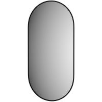 Зеркало Evoform Colora 100х50 с окантовкой - Черный цвет арт-BY 0464 — фото 3, Зеркала в ванную комнату