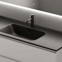 Тумба под раковину Sancos Cento 120 подвесная Белый глянец арт-CN120-1W — фото 7, Тумбы под раковину