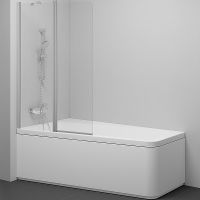 Товар: Шторка на ванну Ravak 10° CVS2-100 100х150 L профиль Сатин стекло Transparent арт-7QLA0U03Z1 - фото 2 Шторка на ванну Ravak 10° CVS2-100 100х150 L профиль Сатин стекло Transparent арт-7QLA0U03Z1 — фото 2, Шторки для ванной распашные
