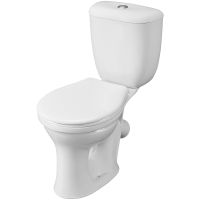 Унитаз компакт Santeri Виктория с бачком и сиденьем арт-1.P301.6.S00.00B.F — фото 1, Напольные унитазы