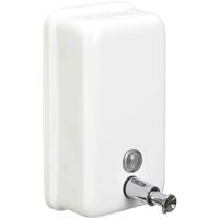 Диспенсер для жидкого мыла Nofer Белый арт-03001.W — фото 1, Диспенсеры для жидкого мыла