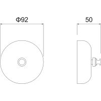 Сушилка для белья Aquatek Черная матовая арт-AQ4994MB — фото 2, Сушилки для белья