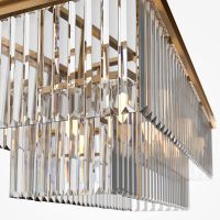 Подвесной светильник Maytoni Neoclassic Revero Прозрачный Латунь арт-MOD085PL-08BS — фото 3, Подвесные светильники