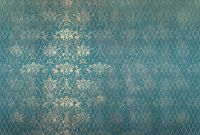 Фреска Ortograf Splendo 31715 Фактура бархат FX Флизелин (4*2,7) Синий/Бежевый, Вензель/Ромб арт-31715 (бархат FX) — фото 2, Фрески