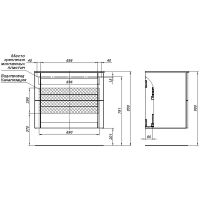 Товар: Тумба с раковиной Aquanet Терра 80 подвесная Маренго арт-323184 - фото 12 Тумба с раковиной Aquanet Терра 80 подвесная Маренго арт-323184 — фото 12, Тумбы с раковиной