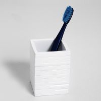 Стакан для зубных щеток WasserKRAFT Leine Белый матовый арт-K-3828 — фото 1, Стаканы для зубных щеток