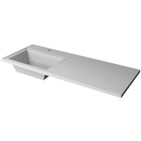 Товар: Раковина Stella Polar Мадлен 130 L с местом под стиральную машину Белая арт-SP-00000477 - фото 1 Раковина Stella Polar Мадлен 130 L с местом под стиральную машину Белая арт-SP-00000477 — фото 1, Раковины встраиваемые сверху