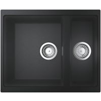Кухонная мойка Grohe K500 56 Черный гранит арт-31648AP0 — фото 1, Кухонные мойки