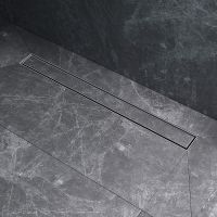 Душевой лоток AM.PM MasterFlow 70 с решеткой Хром матовый / под плитку Tile арт-W01SC-U11-070-04SB — фото 10, Душевые лотки