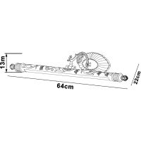 Подсветка для картин Artelamp Napoli Античная бронза арт-A6308AP-1AB — фото 4, Подсветки