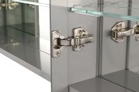 Зеркальный шкаф Aquatek 80 с подсветкой Хром арт-AQ7809-MLC — фото 6, Зеркальные шкафы в ванную