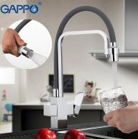 Смеситель для кухни Gappo Хром Серый арт-G4398-4 — фото 10, Смесители для кухни