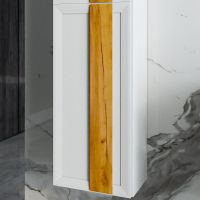 Подвесной шкаф Бриклаер Берлин 40 Белый глянец арт-4627125416118 — фото 2, Шкафы для ванной