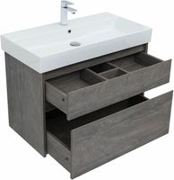 Товар: Тумба под раковину Aquanet Nova Lite 85 подвесная Дуб рошелье арт-249937 - фото 7 Тумба под раковину Aquanet Nova Lite 85 подвесная Дуб рошелье арт-249937 — фото 7, Тумбы под раковину