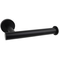 Держатель туалетной бумаги Aquatek Черный матовый арт-AQ4008MB — фото 1, Держатели туалетной бумаги