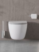 Товар: Комплект унитаза с инсталляцией Agger с сиденьем Микролифт и клавишей смыва Хром глянцевый арт-ATI03100+APB200 - фото 7 Комплект унитаза с инсталляцией Agger с сиденьем Микролифт и клавишей смыва Хром глянцевый арт-ATI03100+APB200 — фото 7, Комплекты унитаз + инсталляция