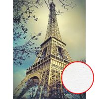 Фреска Ortograf Париж 4170 Фактура бархат FX Флизелин (1,4*1,9) Бежевый/Голубой, Город арт-4170 (бархат FX) — фото 1, Фрески