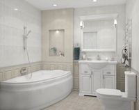 Керамический бордюр Kerama Marazzi Ауленсия бежевый 5,5х25 см арт-BLE016 — фото 2, Керамическая плитка