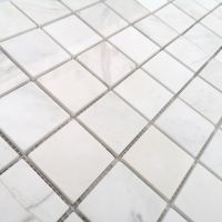 Мозаика Caramelle mosaic Pietrine 7 мм Dolomiti bianco POL 30,5x30,5 см арт-00-00003514 — фото 2, Мозаика