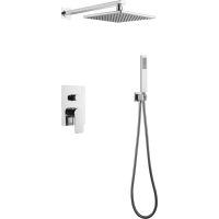 Душевая система Abber Weiss Insel Хром арт-AF8018 — фото 1, Встраиваемые душевые комплекты