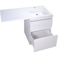 Тумба под раковину Style Line Даллас 110 Люкс Plus Белая арт-СС-00000438 — фото 6, Тумбы под раковину