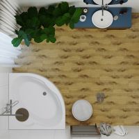 Акриловая ванна Triton 1ACReal Мартин 120х120 без гидромассажа арт-Щ0000045647 — фото 3, Акриловые ванны