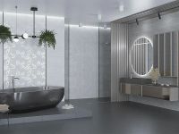 Керамический декор Керлайф Luce Collage Perla 31,5х63 см арт-919557 — фото 2, Керамическая плитка