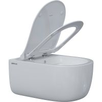 Унитаз Berges Ego XL подвесной с сиденьем Микролифт арт-082138 — фото 5, Подвесные унитазы