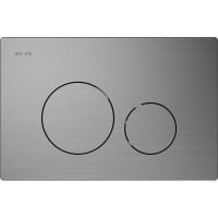 Клавиша смыва AM.PM Pro L Никель матовый арт-I049031 — фото 1, Кнопки смыва