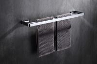 Полотенцедержатель Abber Westen двойной Хром арт-AA1757 — фото 2, Полотенцедержатели