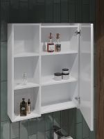 Товар: Зеркальный шкаф Orange Sistema 60 Белый глянцевый арт-ST-60ZSW - фото 3 Зеркальный шкаф Orange Sistema 60 Белый глянцевый арт-ST-60ZSW — фото 3, Зеркальные шкафы в ванную