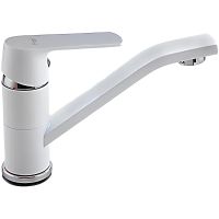 Смеситель для кухни Frap H31 Белый арт-F4531 — фото 1, Смесители для кухни