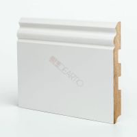 Плинтуса Deartio Премиум Белый МДФ 2050х150х16 мм арт-U 105-150 — фото 1, Напольные плинтусы