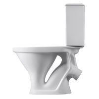 Унитаз компакт Santeri Вест с бачком и сиденьем арт-1.P201.8.S00.00B.F — фото 3, Напольные унитазы