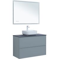 Товар: Тумба под раковину Aquanet Арт 100 подвесная Мисти грин арт-313277 - фото 13 Тумба под раковину Aquanet Арт 100 подвесная Мисти грин арт-313277 — фото 13, Тумбы под раковину