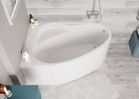 Акриловая ванна Vagnerplast Flora 150x100 L без гидромассажа арт-VPBA151FLA3LX-04 — фото 3, Акриловые ванны