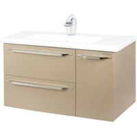 Тумба под раковину Bellezza Луиджи 100 подвесная Капучино арт-4639217270454 — фото 1, Тумбы под раковину